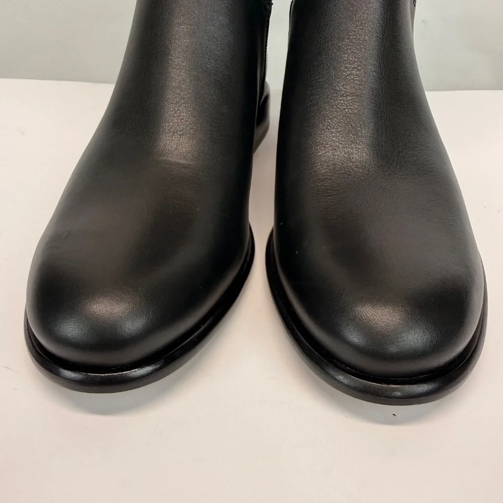New Vince Cody Over the Knee Boot Black Sz 7.5